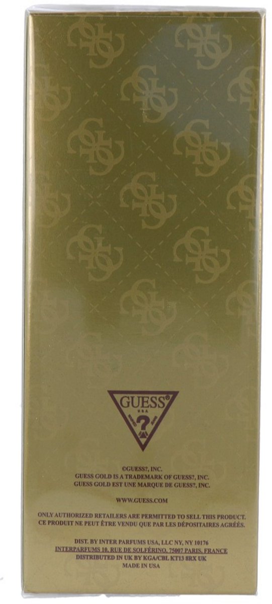 GUESS Gold parfum Eau de Parfum 75 ml - afbeelding 4