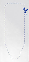 STAUS&BACH Ironiq Pad - Strijkplank Vilt - Tafelstrijkplank molton onderlaag - 135 x 49 cm - Strijkplankonderlaag - afbeelding 1