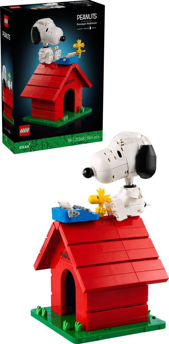 LEGO Ideas - Peanuts: Snoopy's Doghouse - 21368 - afbeelding 2