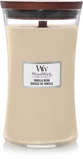 WoodWick Hourglass Large Geurkaars - Vanilla Bean - 130 branduren - afbeelding 1