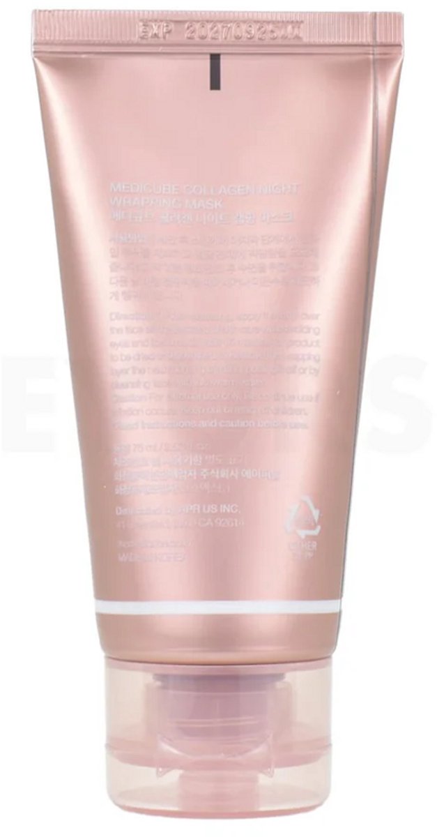 Medicube - Collagen/collageen Night Wrapping Mask - 75 ml - afbeelding 1