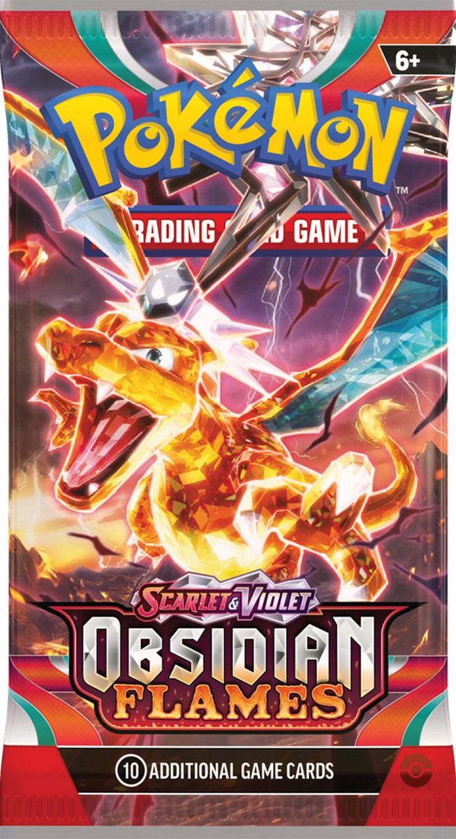 Pokémon Scarlet & Violet Obsidian Flames Booster Display - 36 Booster Packs - Pokémon Kaarten - afbeelding 3