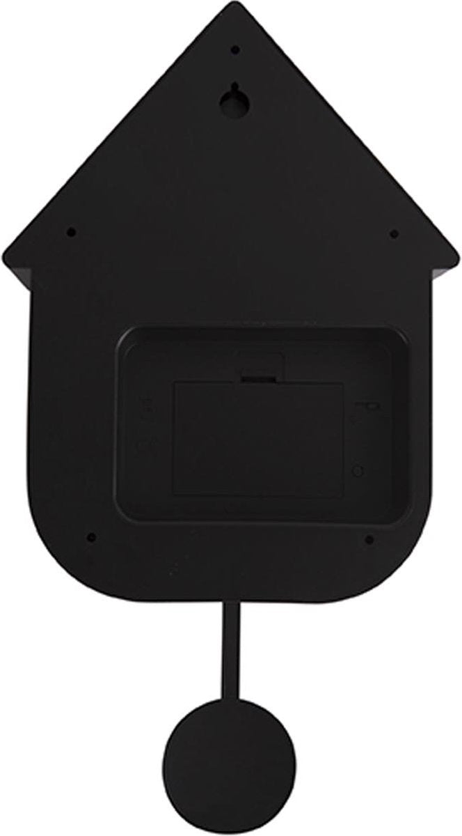 Karlsson Koekoeksklok Modern Cuckoo ABS - Zwart - 41x8,5x21,5cm - afbeelding 2