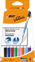BIC Velleda - Whiteboard Stiften - Uitwisbaar - Stift - 8 Stuks - afbeelding 4