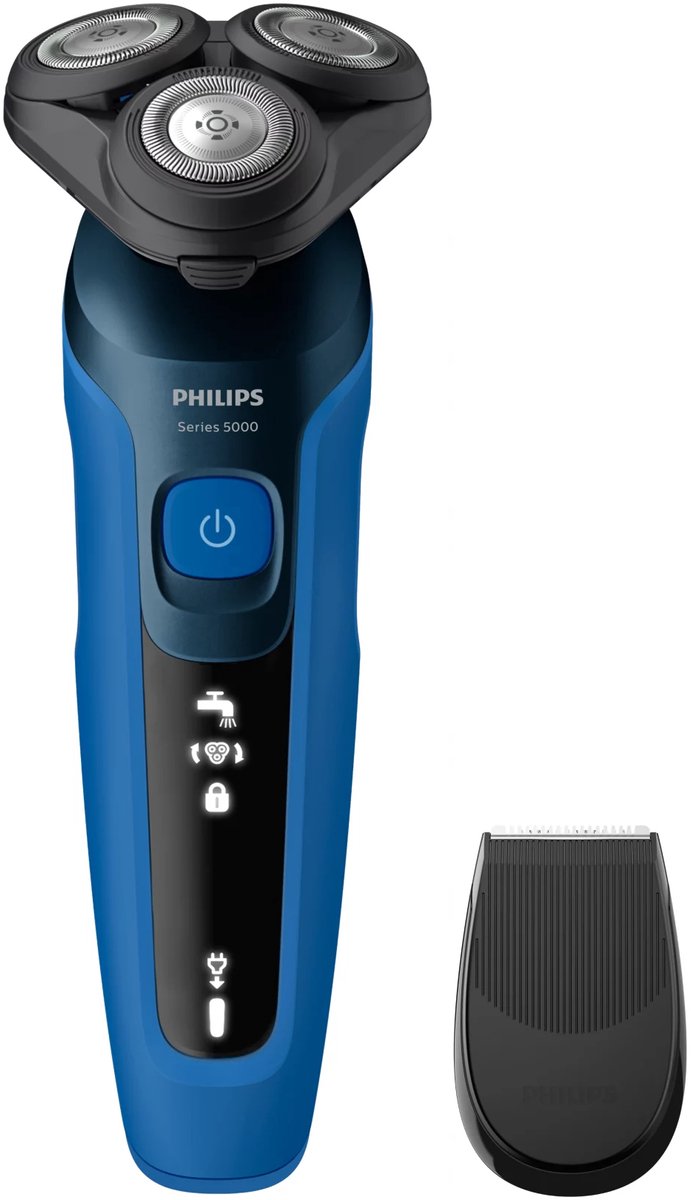 Philips Shaver 5000 Series S5466/17 - Elektrisch scheerapparaat – met trimmer – mannen - Blauw - afbeelding 1