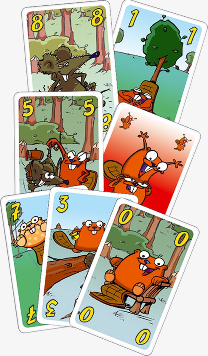 999 Games - Beverbende - Kaartspel - Tactisch geheugenspel - Familiespel - Gezelschapsspel - Educatief spel - vanaf 6 jaar - Klein cadeautje - afbeelding 3