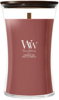 WoodWick Hourglass Large Geurkaars - Cinnamon Chai - 130 branduren - afbeelding 1