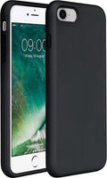 Hoesje - Geschikt voor Apple iPhone SE (2020) - Sterk & Shockproof - Siliconen Case - Hoes Cover - Telefoonhoes - Zwart - afbeelding 1