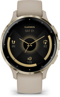 Garmin Venu 3s - Smartwatch - AMOLED-Scherm - 41 mm - French Grey - afbeelding 1
