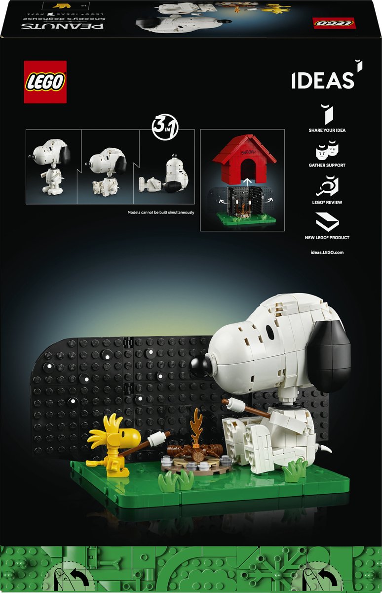 LEGO Ideas - Peanuts: Snoopy's Doghouse - 21368 - afbeelding 4