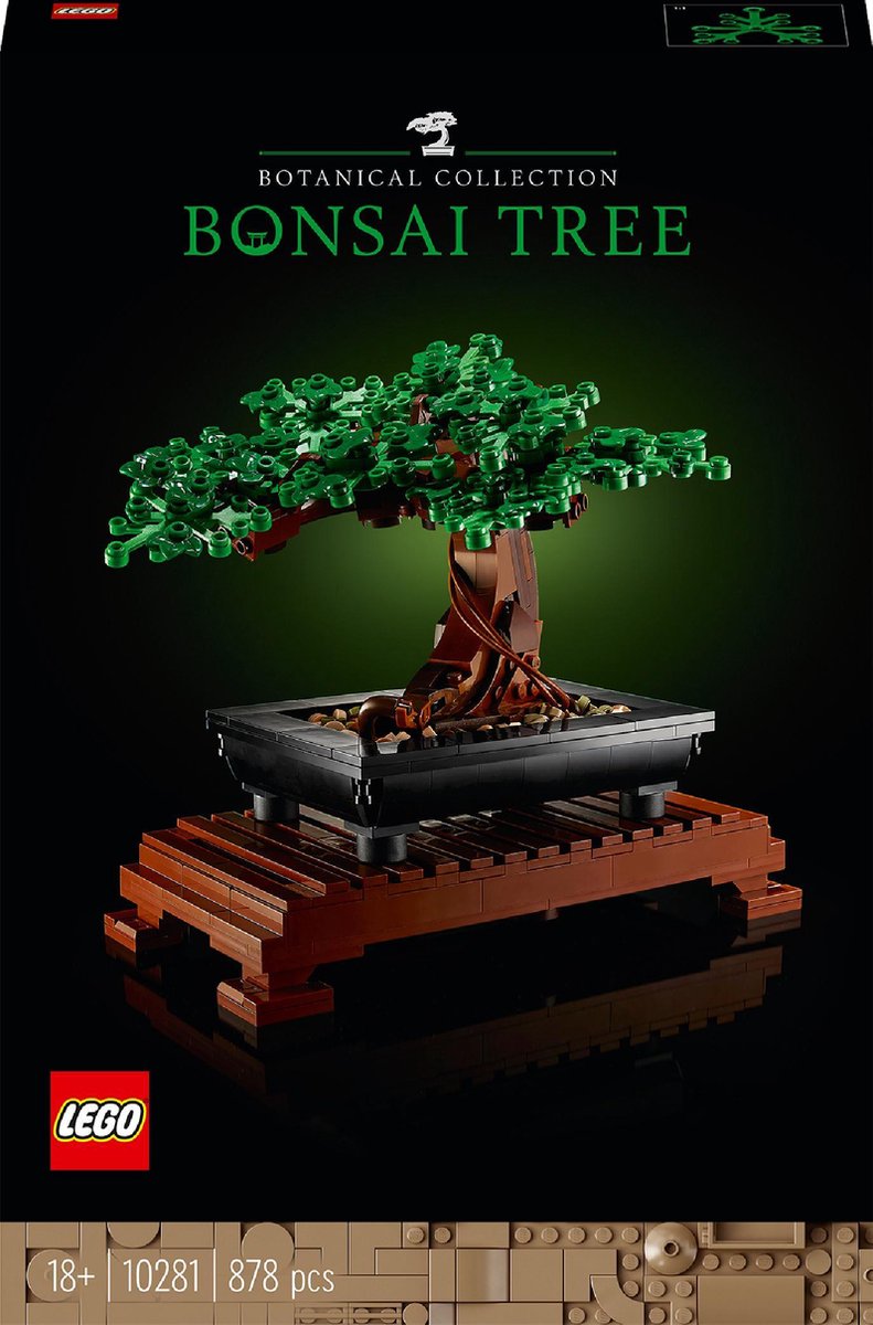 LEGO Botanicals Bonsaiboompje Bouwpakket - 10281 - afbeelding 1