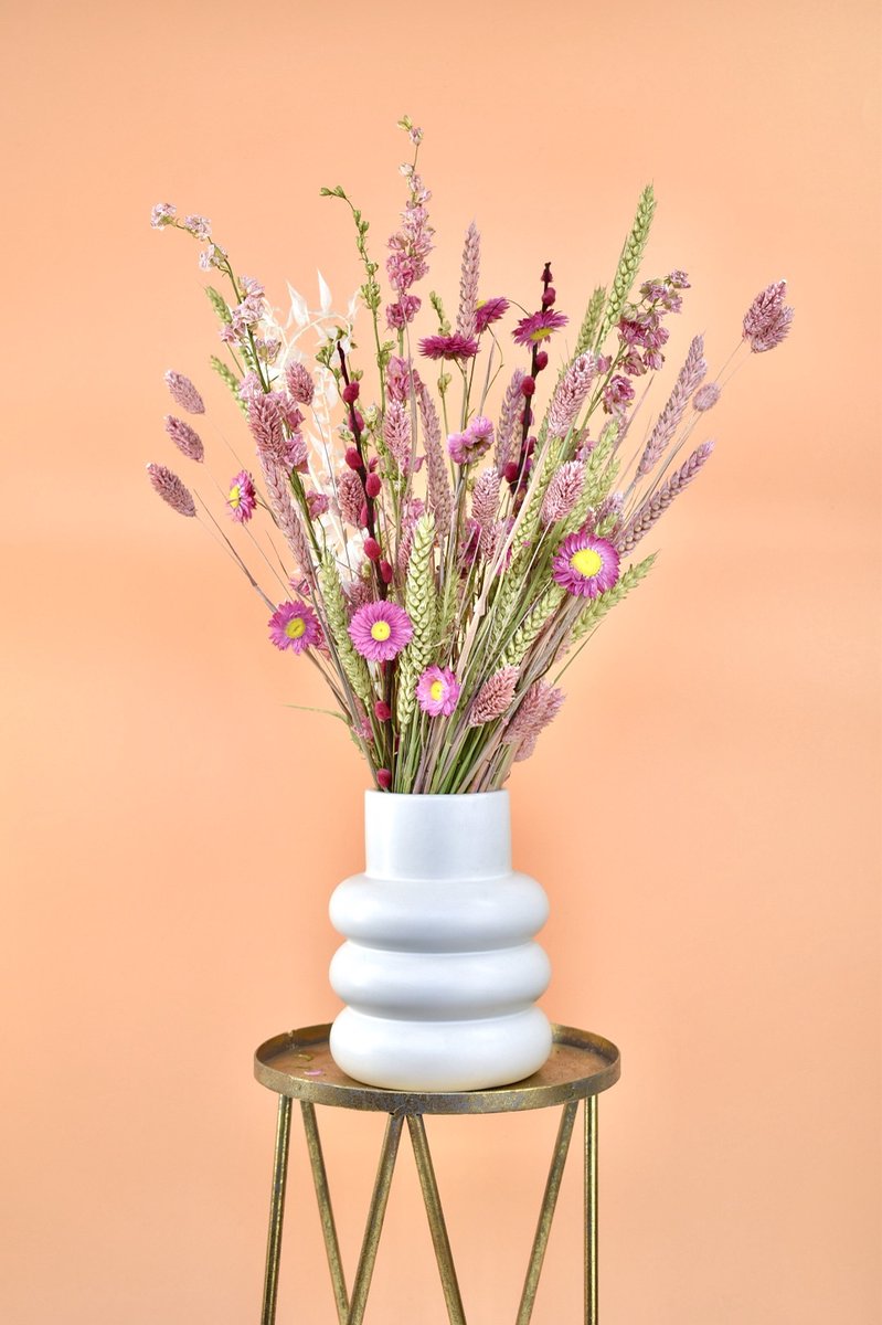 Droogbloemen boeket - Natuurlijk Bloemen - 50 cm - afbeelding 4
