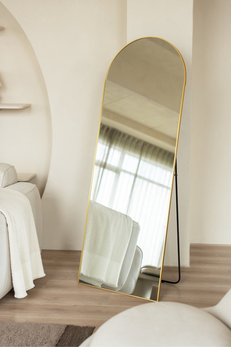 SensaHome Passpiegel - Goud - Minimalistische Design Wandspiegel - afbeelding 5