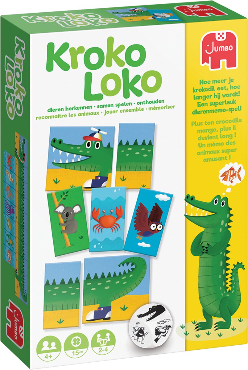 Jumbo Kroko Loko - Kinderspel vanaf 4 jaar - afbeelding 1
