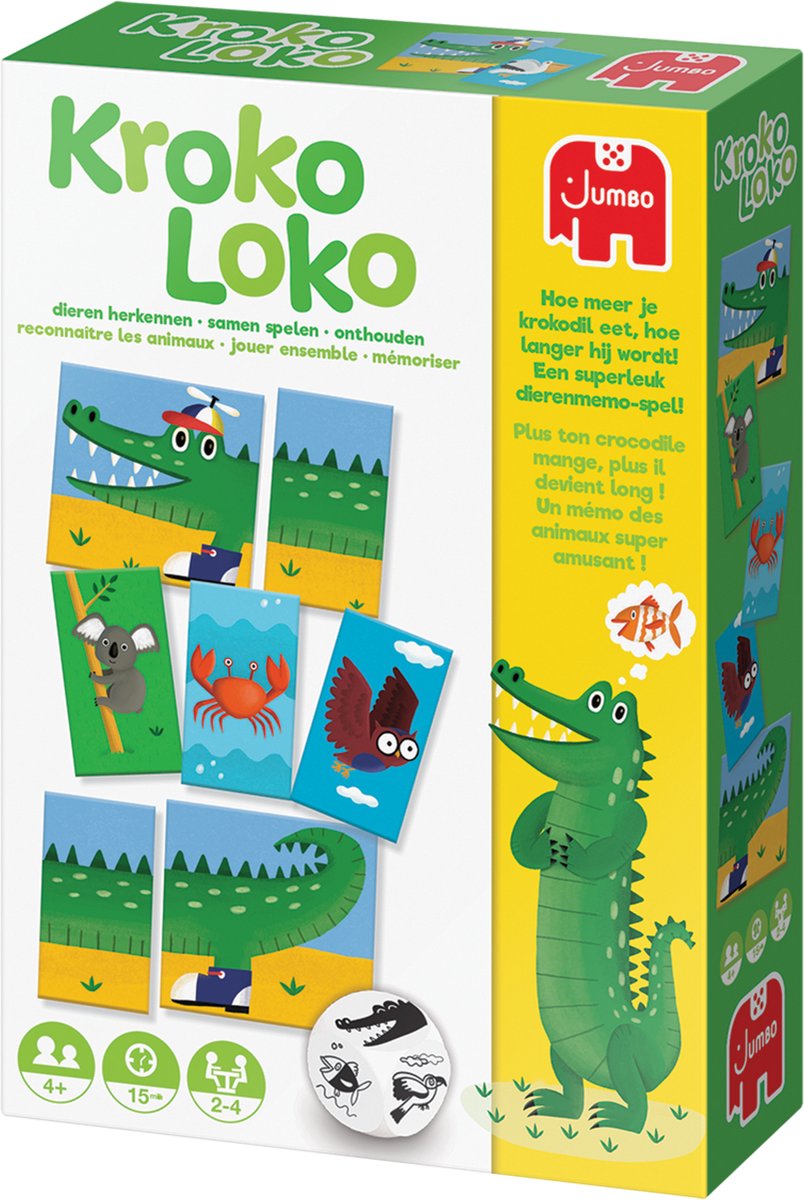 Jumbo Kroko Loko - Kinderspel vanaf 4 jaar - afbeelding 2
