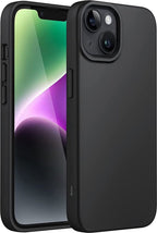 My Case telefoonhoesje geschikt voor Apple iPhone 13 / 14 hoesje siliconen - backcover - optimale bescherming - zwart - afbeelding 1