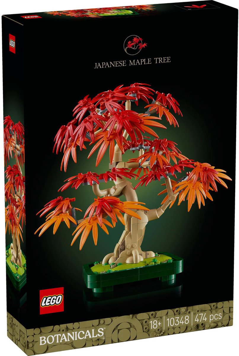 LEGO Botanicals Japanse Esdoorn Bonsaiboompje - 10348 - afbeelding 1