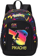 Pokémon Pikachu Rugzak - 2 vakken - 4 t/m 10 jaar - afbeelding 4
