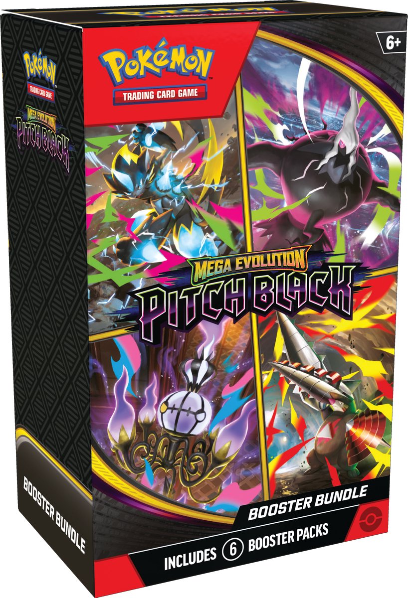 Pokémon TCG: Pitch Black - 6 Booster Bundle - afbeelding 1