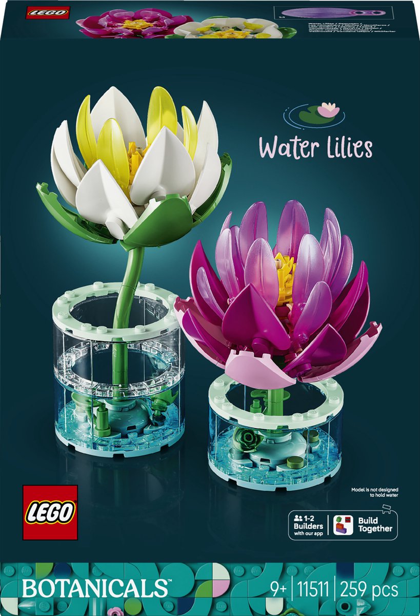 LEGO Botanicals Waterlelies - 11511 - afbeelding 1