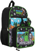 Minecraft Rugzak - 5-delige set - afbeelding 1