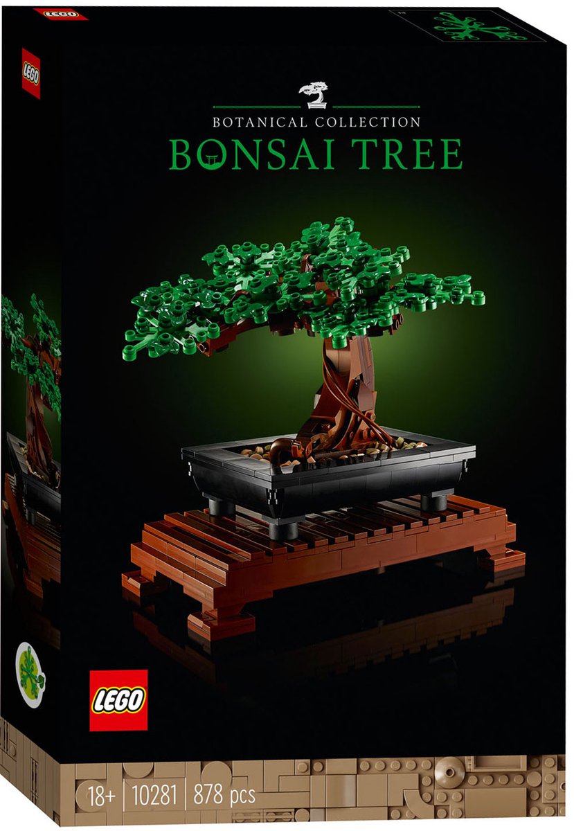 LEGO Botanicals Bonsaiboompje Bouwpakket - 10281 - afbeelding 2