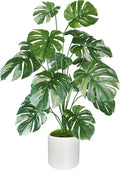Boncy® Premium Kunstplant in pot - 120 cm Monstera Kunst plant - afbeelding 1