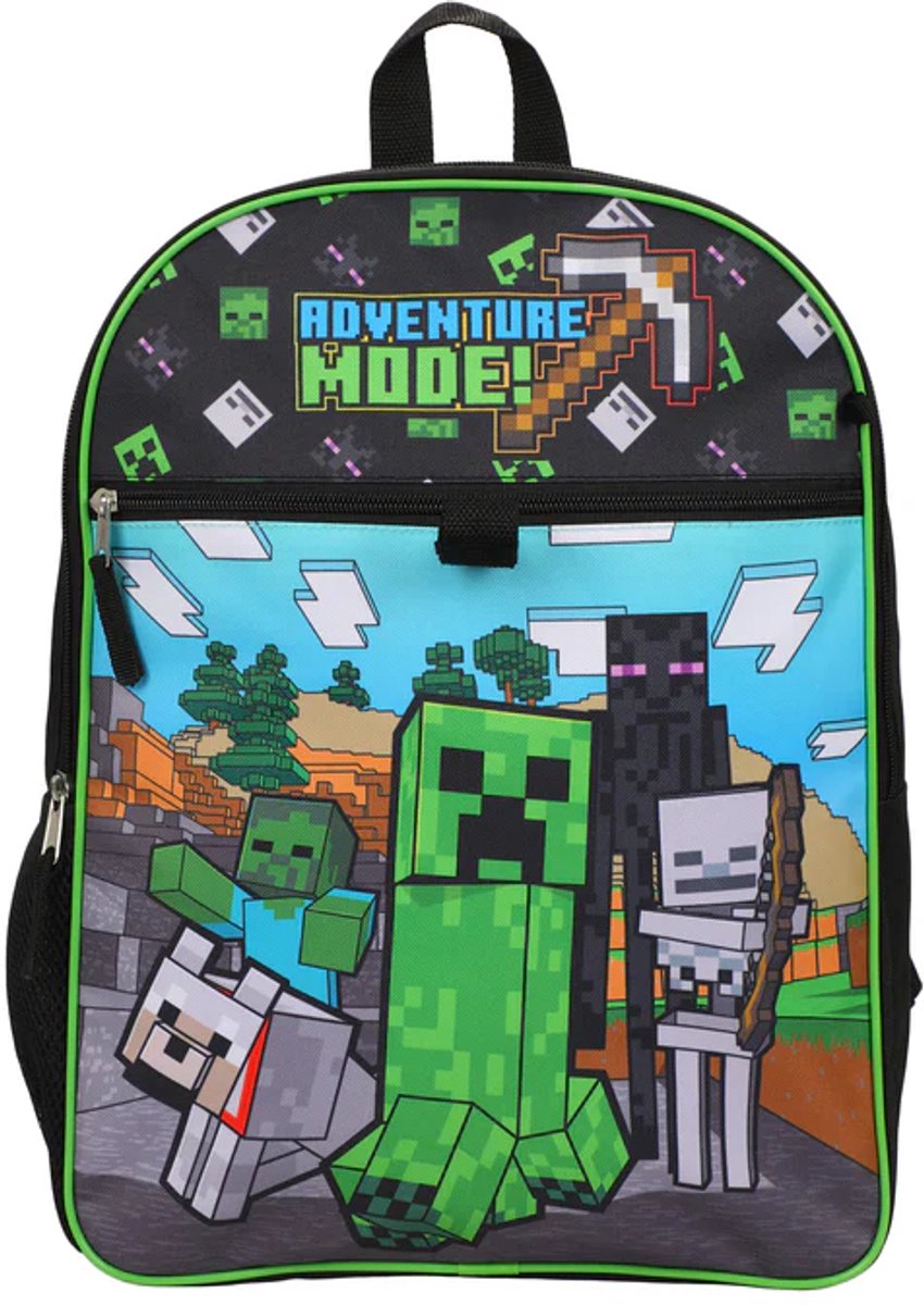 Minecraft Rugzak - 5-delige set - afbeelding 2