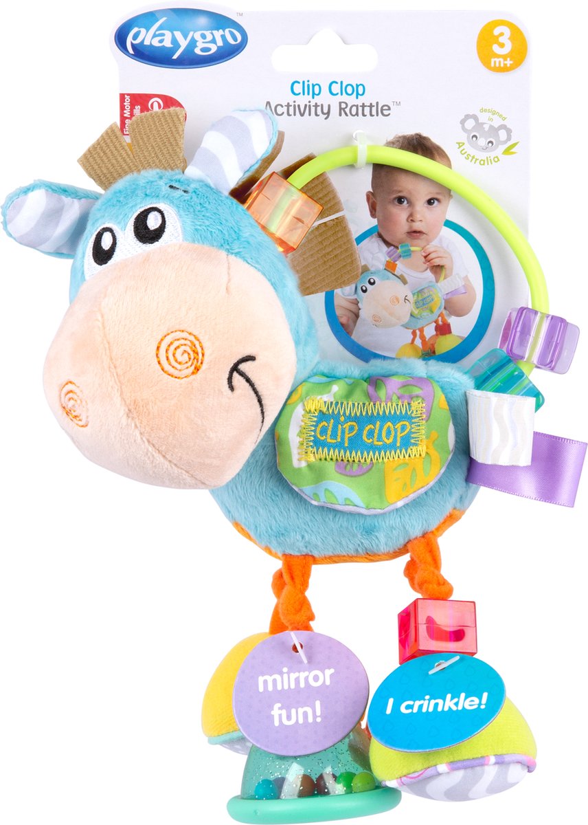 Playgro Clip Clop Rammelaar - afbeelding 1