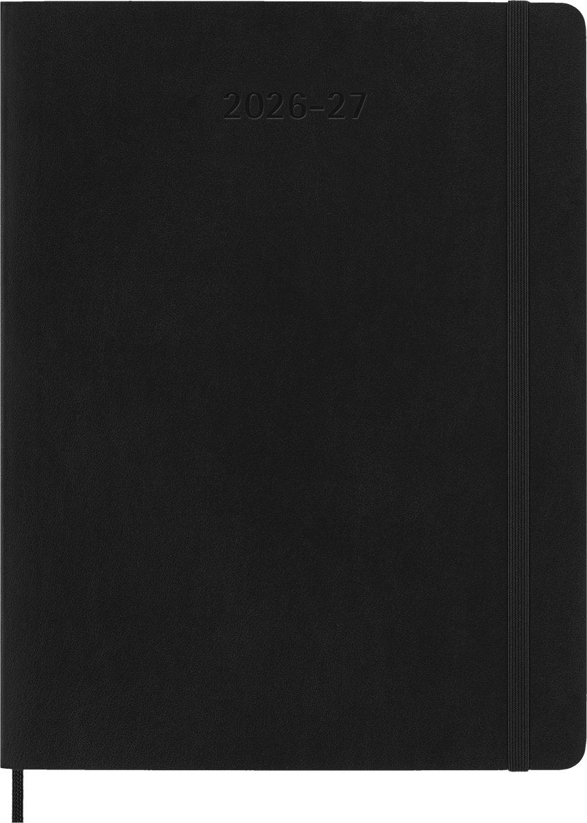Moleskine 18 Maanden Agenda - 2026/27 - Wekelijks - XL - Zachte Kaft - Zwart - afbeelding 1
