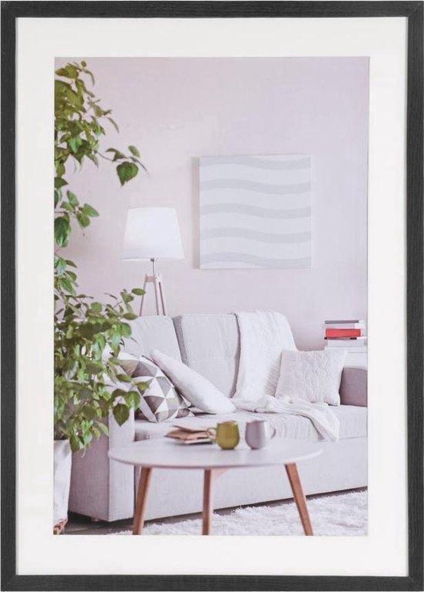 Fotolijst - Fotomaat 60x80 cm - Zwart - afbeelding 1
