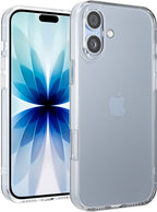 Hoesje - geschikt voor iPhone 17 - Transparant - shock proof - afbeelding 1
