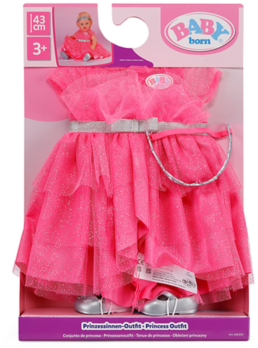 BABY born Prinsessenoutfit (43 cm) - afbeelding 2