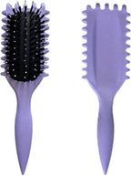 Curl Define Borstel Paars – Anti-pluis Krullenborstel – Voor 2A t/m 4C Haar – Zonder Trekken – Styling Brush - afbeelding 2