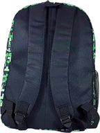 Minecraft Creeper Rugzak Laptop / Tablet Vak - Hoogte 43cm - afbeelding 2