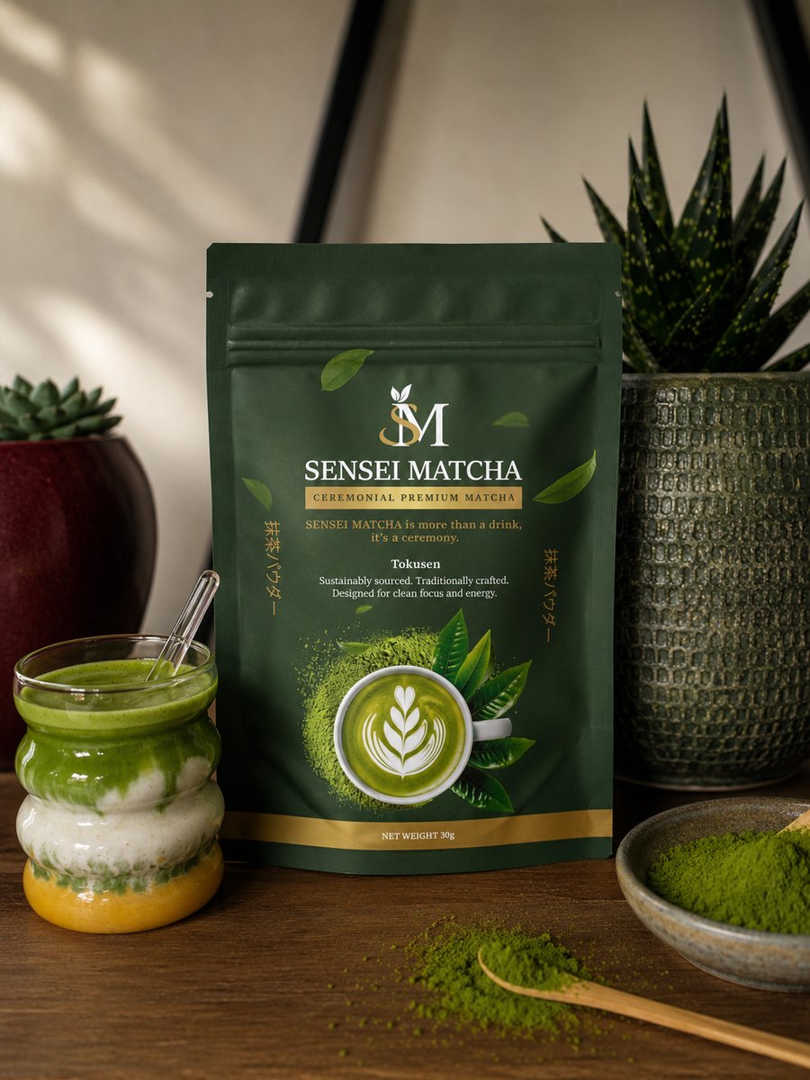 Ceremonial Matcha - Premium Matcha Thee poeder - Japanse Green thee Poeder - Japanse Matcha Thee - Pure Umami - afbeelding 3