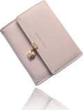 Beurs Dames klein met RFID - Portemonnee roze Sophie met muntvak en rits - afbeelding 1