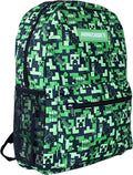 Minecraft Creeper Rugzak Laptop / Tablet Vak - Hoogte 43cm - afbeelding 1
