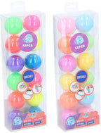 Eddy Toys Squish Ball - 33286 - Squishybal 12 Stuks Set - Quetschball Squeezable - Knijpbal - 12 Stuks - 3,5 cm - 1 Willekeurige Kleur Set - afbeelding 2