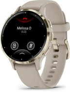 Garmin Venu 3s - Smartwatch - AMOLED-Scherm - 41 mm - French Grey - afbeelding 4