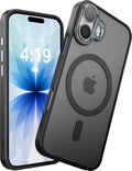 Hoesje - Geschikt voor iPhone 17 - Zwart - Geschikt voor MagSafe - Slank - hoes - Shock proof - afbeelding 1