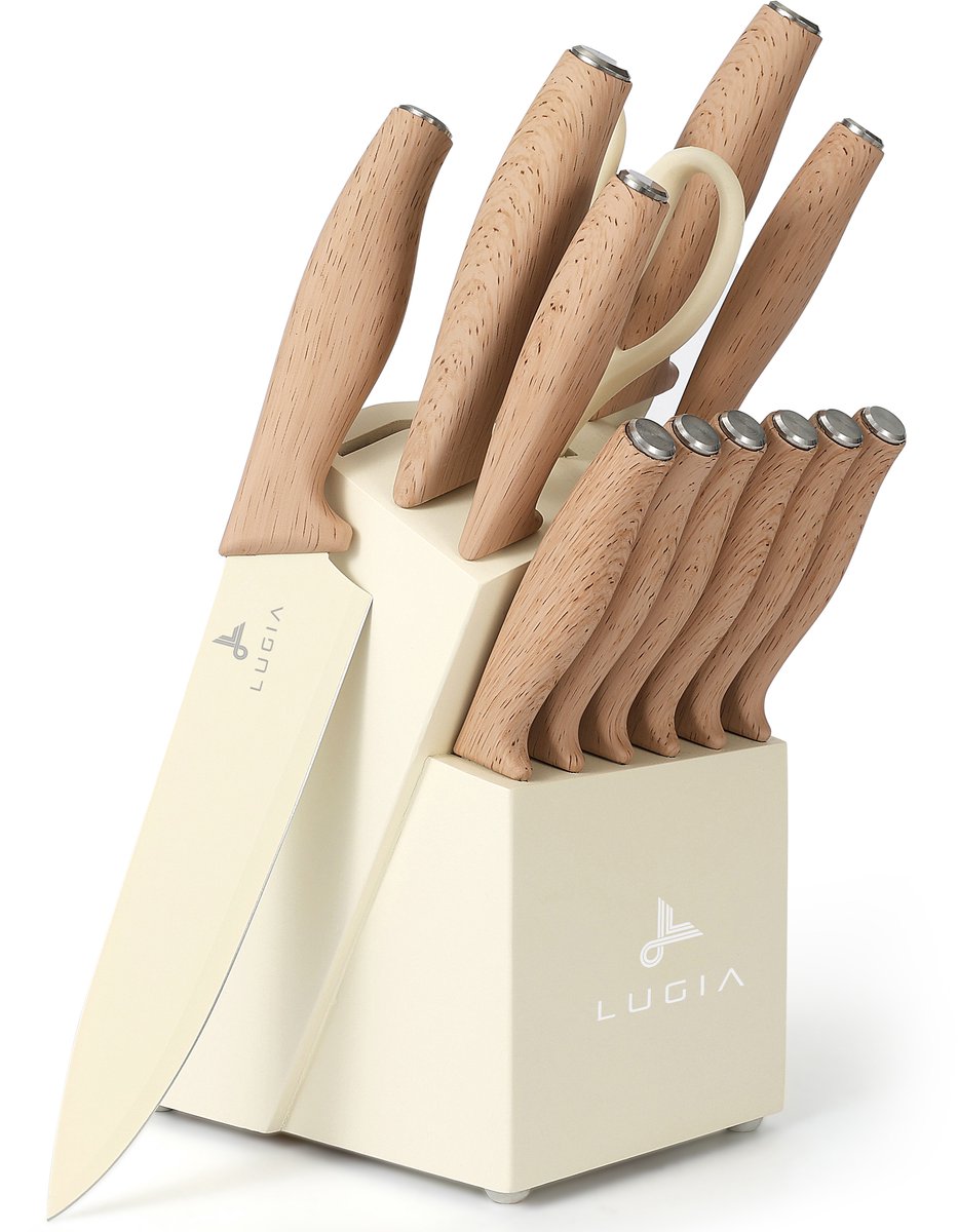 Lugia Messenset - Messenblok 13 delig - Beige - afbeelding 1
