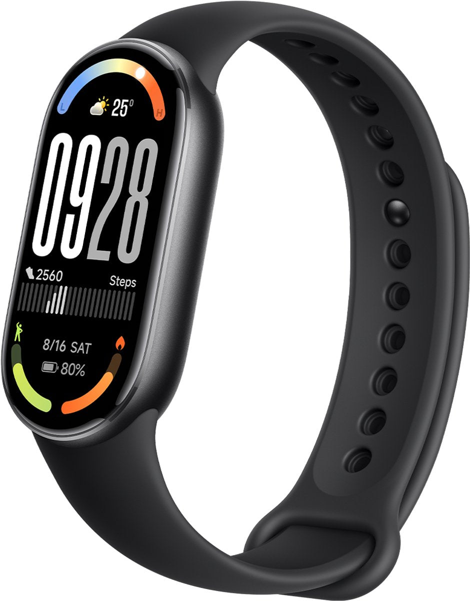 Xiaomi Smart Band 10 - 1,72-inch AMOLED - 150+ sportmodi - 21 dagen batterij - Zwart - afbeelding 1