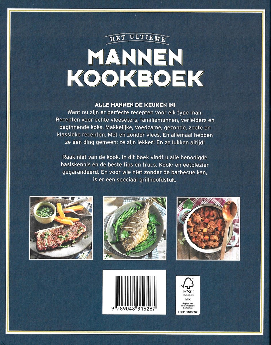Het ultieme mannenkookboek - afbeelding 2