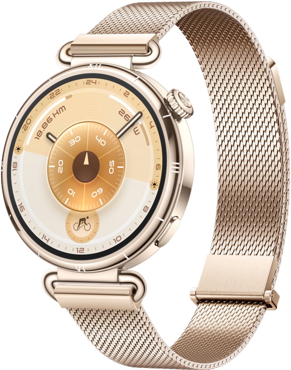 Huawei WATCH GT 6 41mm Goudkleurig - 14 dagen batterijduur - Nauwkeurige GPS & hartslagmeting - afbeelding 4