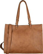 Enrico Benetti Lily Shopper 15 inch laptopvak - 66725 - Cognac - afbeelding 2