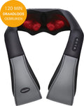 Lifeproducts Shiatsu Massagekussen Draadloos - Elektrisch Nekmassage Apparaat - Massage Apparaten - afbeelding 1