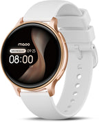 Maoo Ventura 2 - GPS Smartwatch Dames - AMOLED - Siliconen, Leren en Sportbandje - afbeelding 1