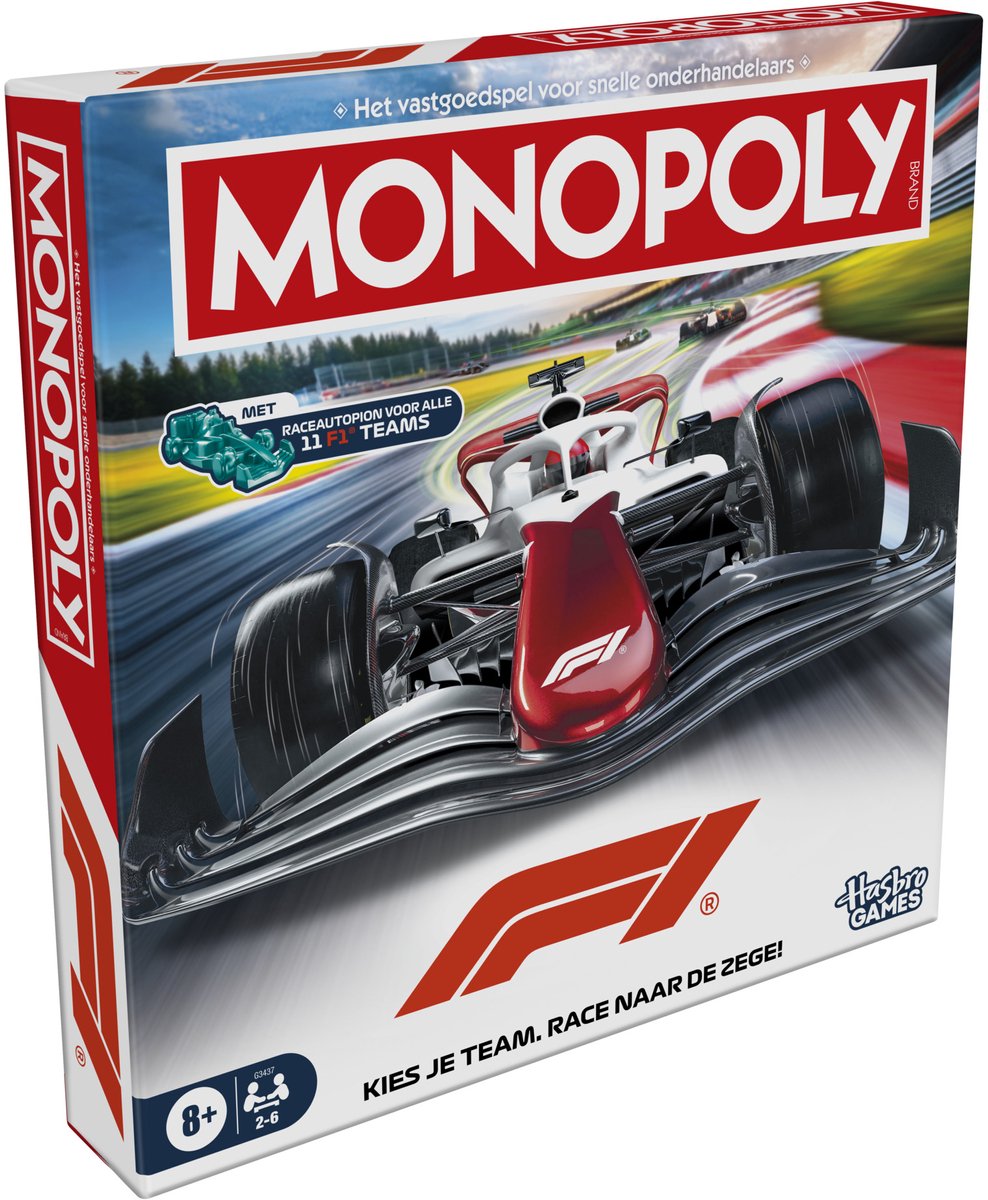 Monopoly F1 - Bordspel - afbeelding 1
