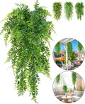 Boncy® Premium Kunstplant - 2 Stuks - Hangplant Groen Kunstplanten - Nep planten voor Binnen en Buiten - Kamer Decoratie - Nepplanten Kunst plant - Kunstbloemen - afbeelding 1